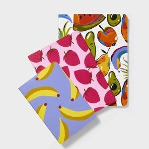 NWT Tabitha Brown 3pk Mini Notebooks Lined Journal Set